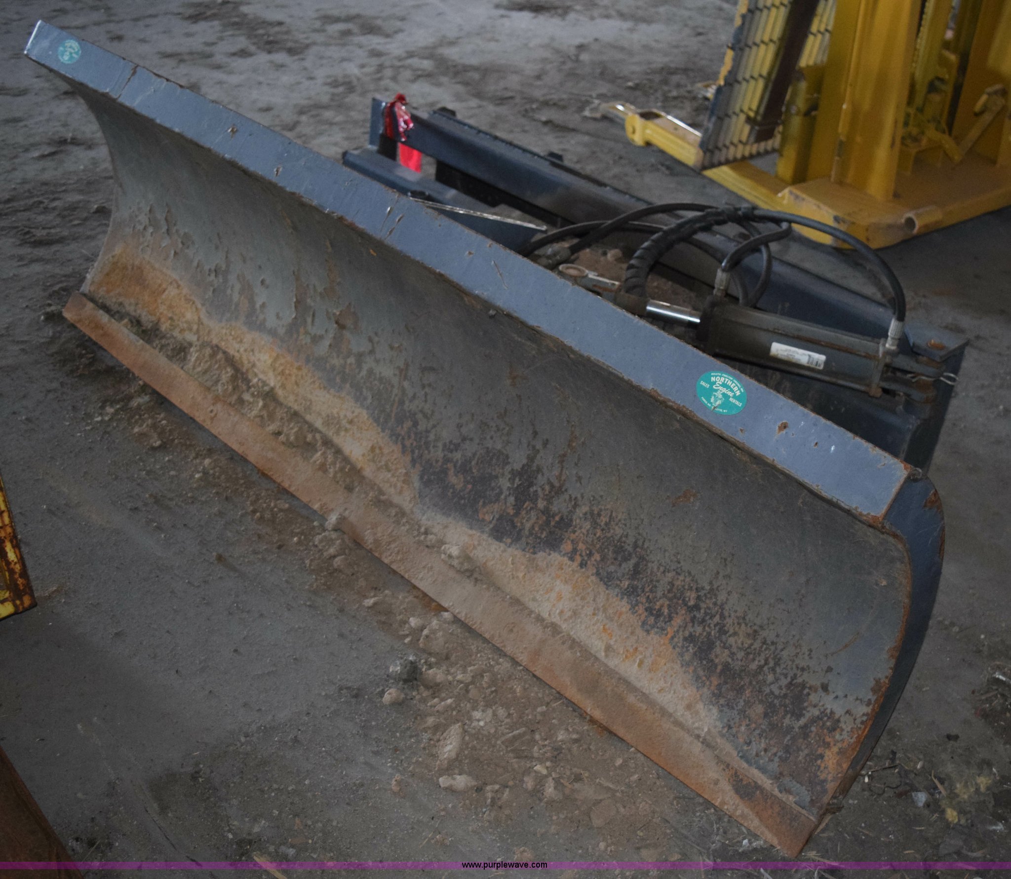 Thomas B304/U203B skid steer blade in Cook, MN Item K3260 sold