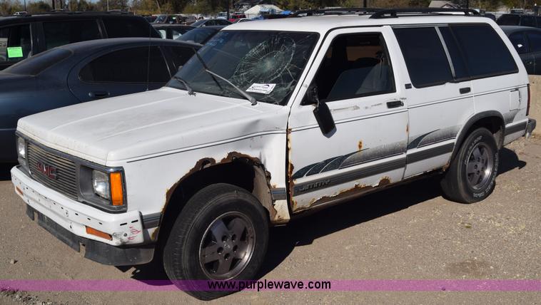 image for item K4831 1993 GMC Jimmy SLE SUV
