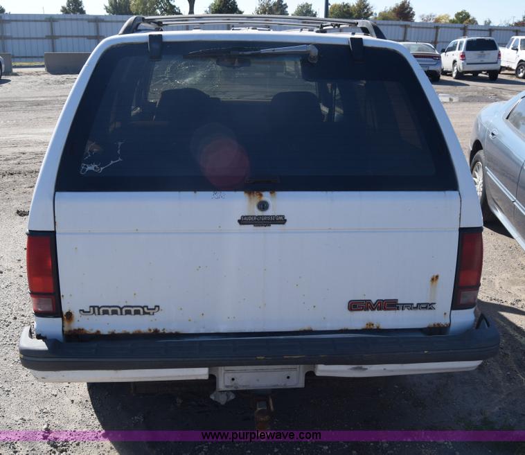 image for item K4831 1993 GMC Jimmy SLE SUV