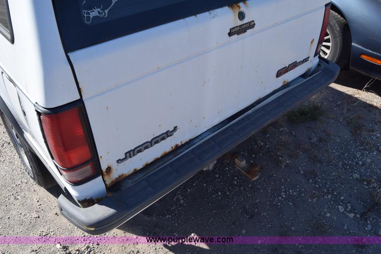 image for item K4831 1993 GMC Jimmy SLE SUV