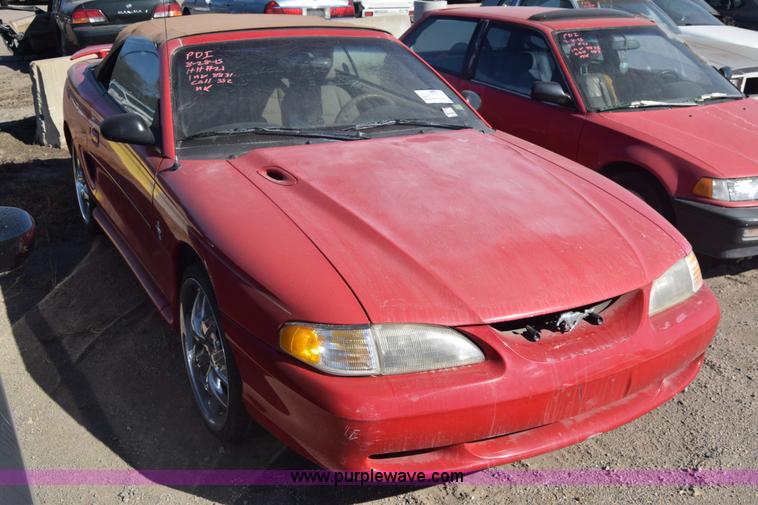 image for item K4836 1998 Ford Mustang convertible