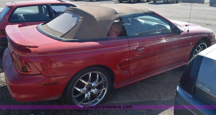 image for item K4836 1998 Ford Mustang convertible