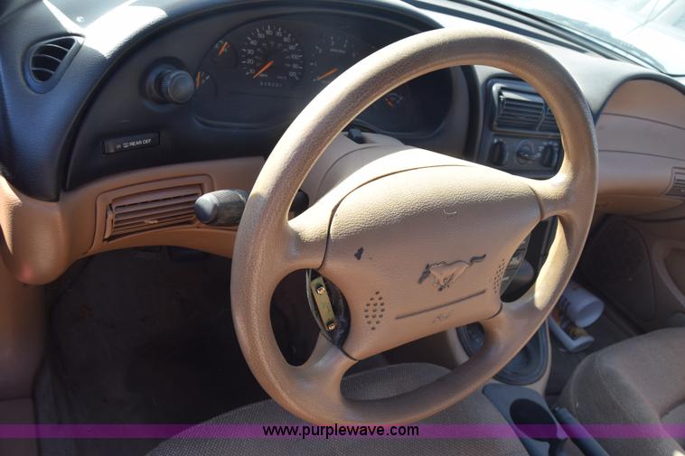 image for item K4836 1998 Ford Mustang convertible