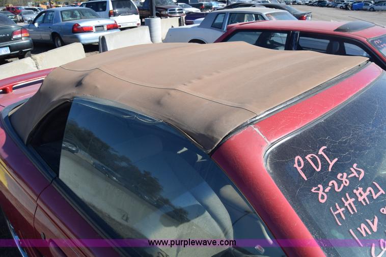image for item K4836 1998 Ford Mustang convertible