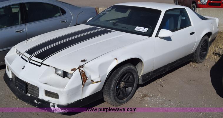 image for item K4839 1989 Chevrolet Camaro RS