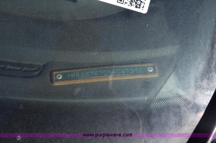 image for item K4911 1992 Honda Accord EX