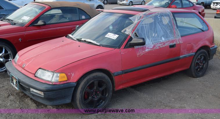 image for item K4925 1990 Honda Civic