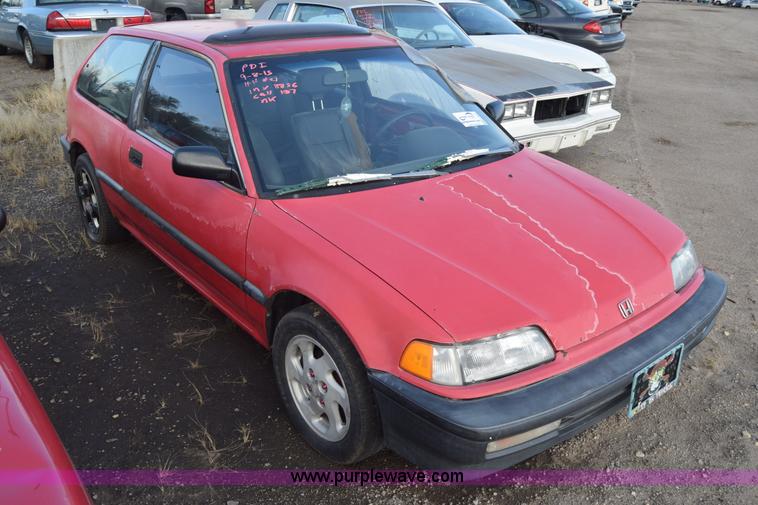image for item K4925 1990 Honda Civic