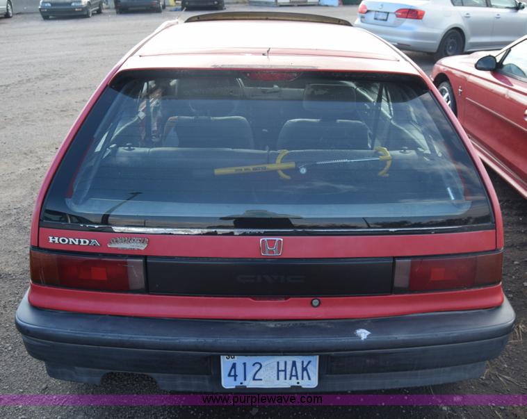 image for item K4925 1990 Honda Civic