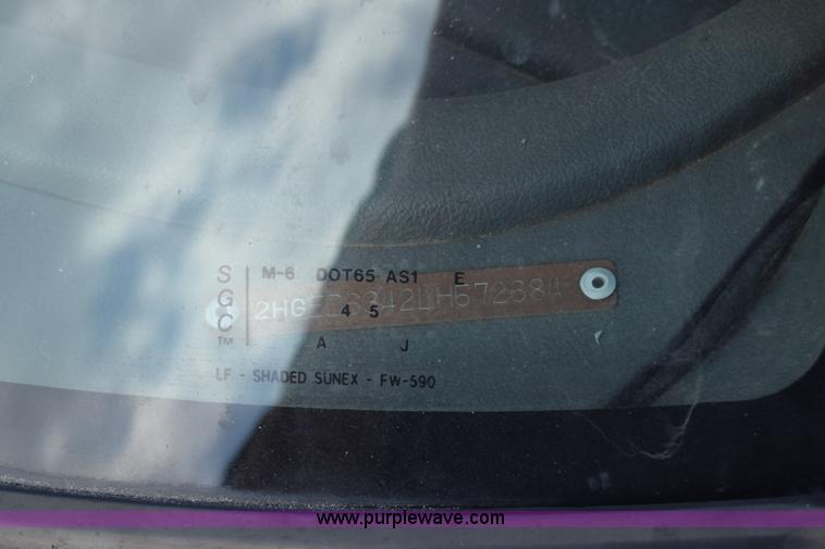 image for item K4925 1990 Honda Civic