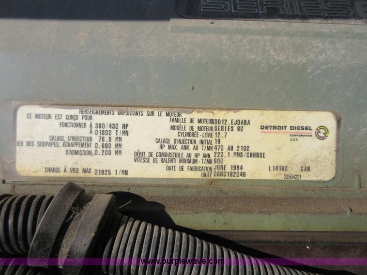 image for item I1877 1995 Freightliner FLD semi truck