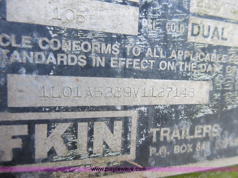 image for item I1878 1997 Lufkin TFV-IPST dry van trailer