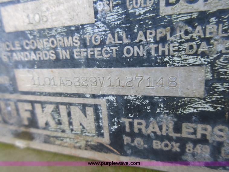 image for item I1878 1997 Lufkin TFV-IPST dry van trailer