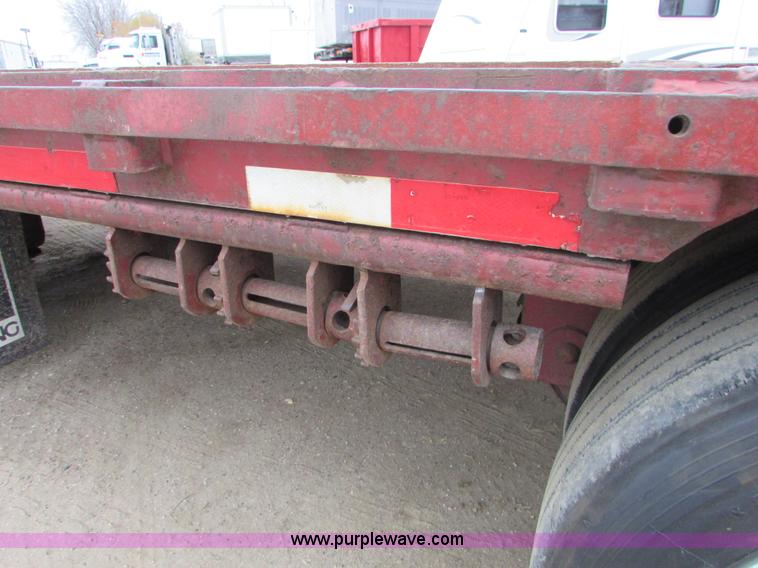 image for item J1690 1993 Trail King drop deck trailer