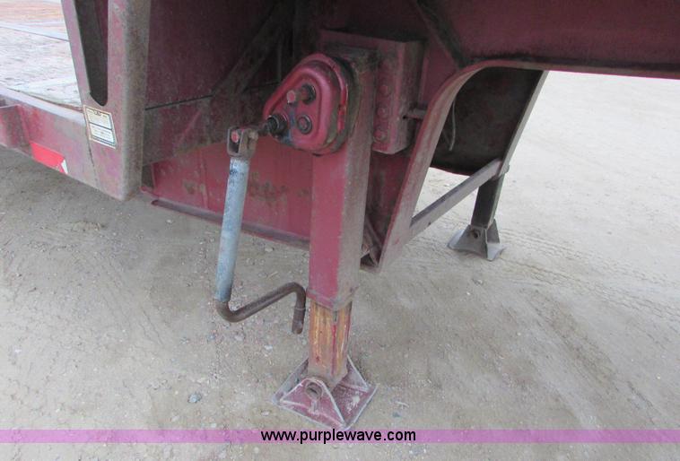 image for item J1690 1993 Trail King drop deck trailer