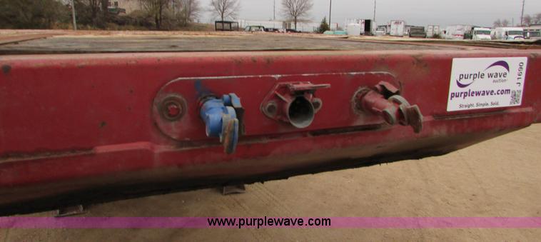 image for item J1690 1993 Trail King drop deck trailer