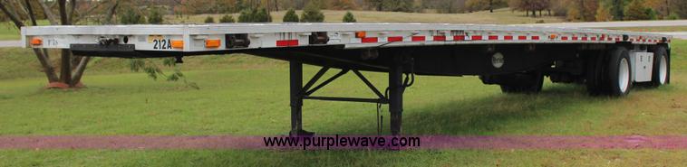 image for item J4251 1995 Reinke flatbed trailer