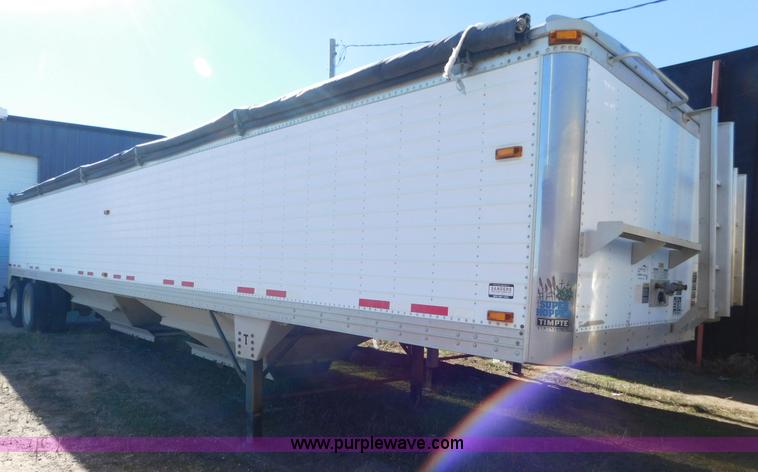 image for item J6839 2009 Timpte Super Hopper grain trailer
