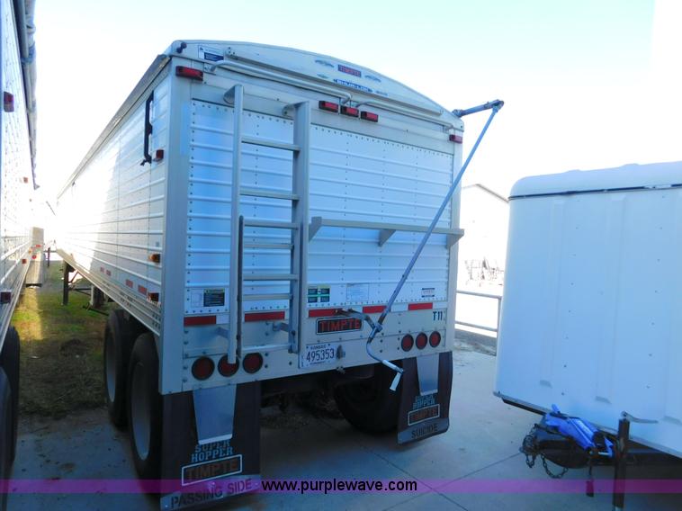 image for item J6839 2009 Timpte Super Hopper grain trailer