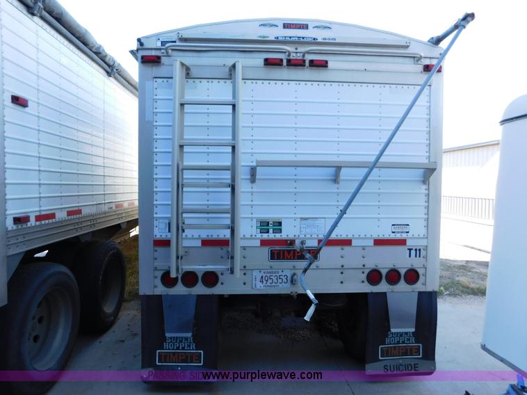 image for item J6839 2009 Timpte Super Hopper grain trailer