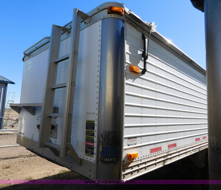 image for item J6839 2009 Timpte Super Hopper grain trailer