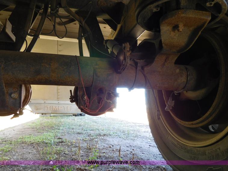 image for item J6840 2009 Timpte Super Hopper double hopper grain trailer