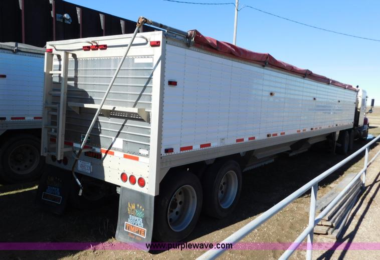 image for item J6840 2009 Timpte Super Hopper double hopper grain trailer