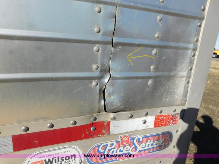 image for item J6843 2010 Wilson DWH-550 double hopper grain trailer