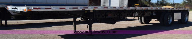 image for item K4919 2003 Transcraft Eagle II flatbed trailer