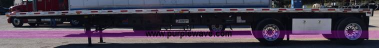 image for item K4919 2003 Transcraft Eagle II flatbed trailer