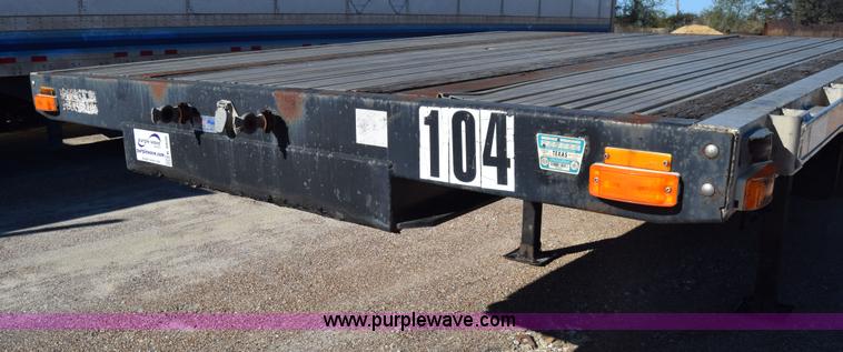 image for item K4920 2003 Transcraft DTL-2100 drop deck trailer