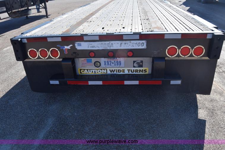 image for item K4920 2003 Transcraft DTL-2100 drop deck trailer