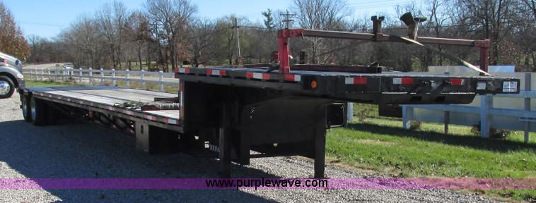 image for item L5325 1996 Doonan drop deck trailer