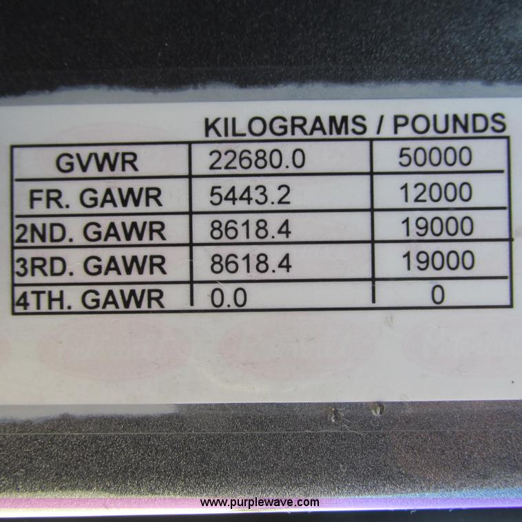 image for item L5326 2009 Peterbilt 387 semi truck