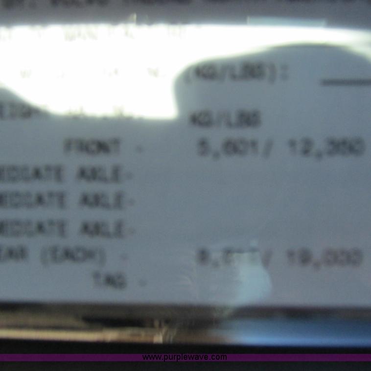 image for item L5331 2004 Volvo VNL semi truck