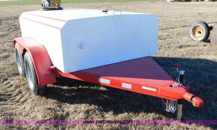 image for item AW9399 Shop built fuel trailer