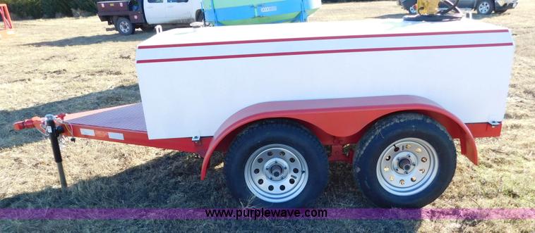 image for item AW9399 Shop built fuel trailer