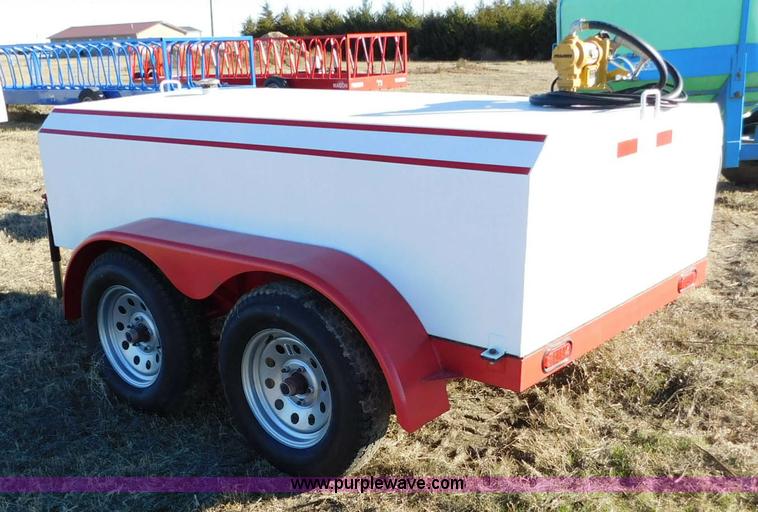 image for item AW9399 Shop built fuel trailer