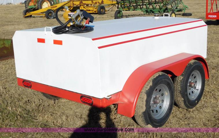 image for item AW9399 Shop built fuel trailer