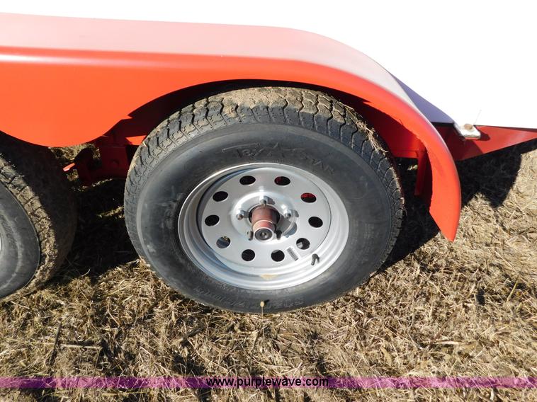 image for item AW9399 Shop built fuel trailer