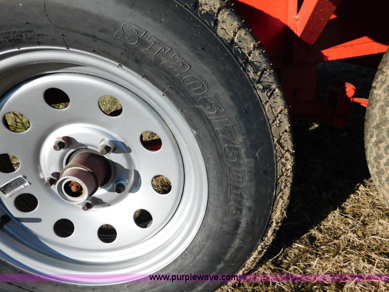 image for item AW9399 Shop built fuel trailer