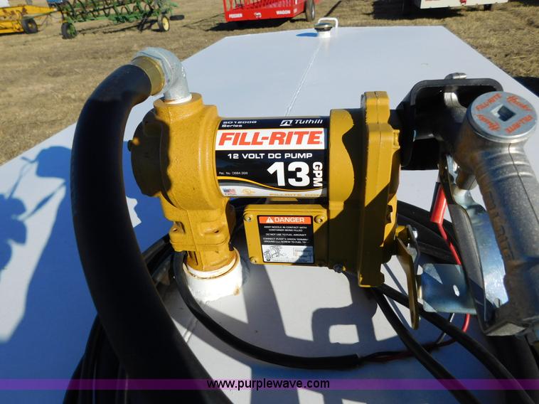 image for item AW9399 Shop built fuel trailer