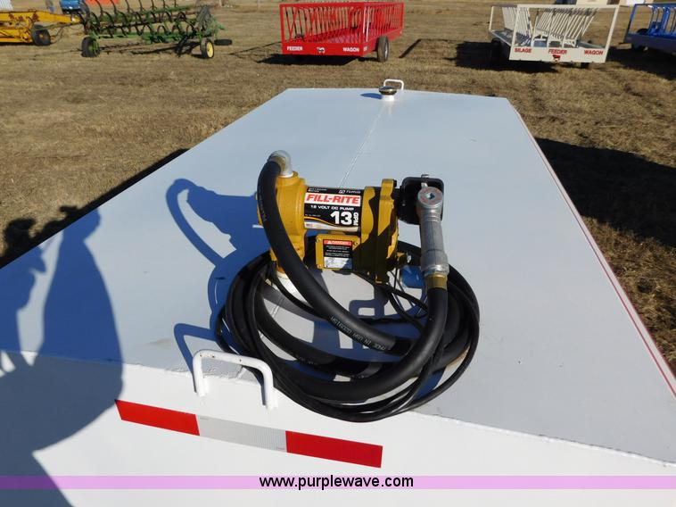 image for item AW9399 Shop built fuel trailer