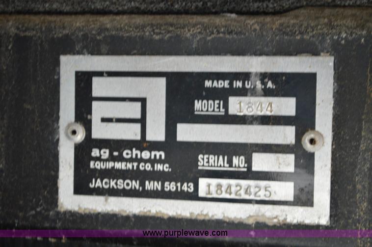 image for item BH9444 Ag-Chem TerraGator 1844 self-propelled applicator