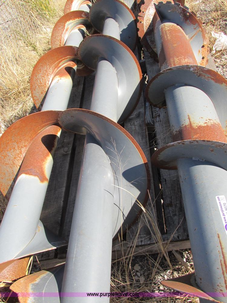 (2) combine header augers in Hesston, KS Item BK9070 sold Purple Wave