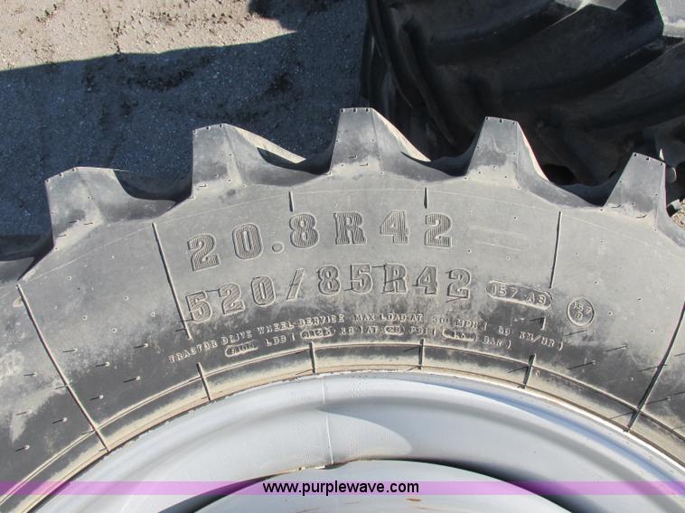 image for item BK9124 (4) Firestone 20.8R42 tires