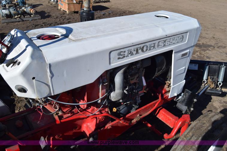 Satoh S650G tractor in Kinsley, KS Item BK9859 sold Purple Wave