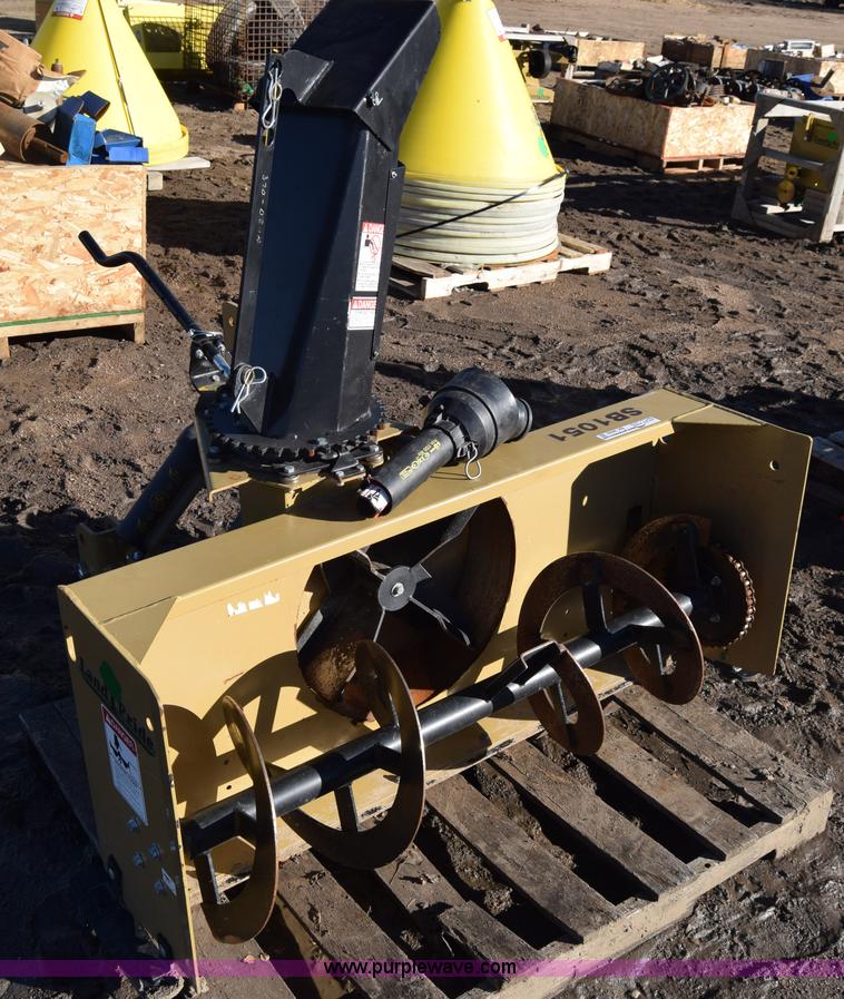 Land Pride SB1051 snow blower in Kinsley, KS Item BK9898 sold