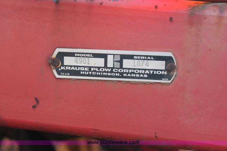 image for item H8021 Krause 4901 tandem disk