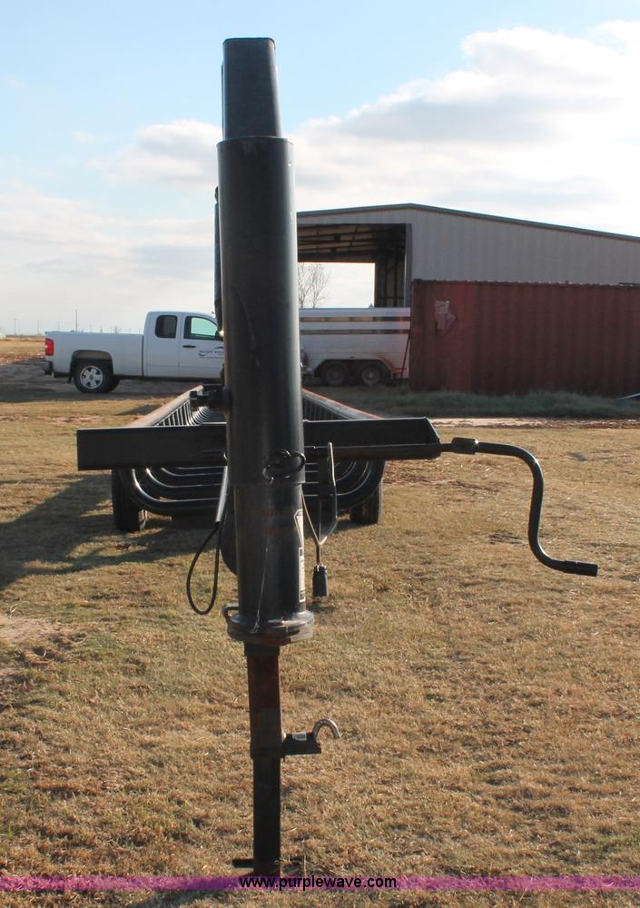 image for item H8026 2013 Ez-Haul G40 Hay Handler gooseneck hay trailer